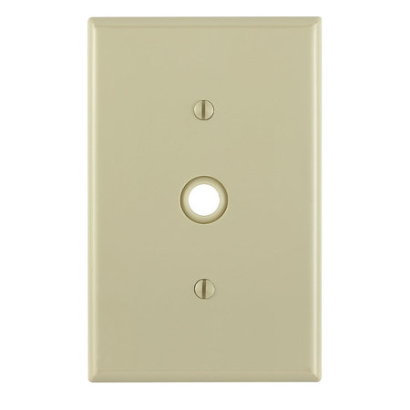 LEVITON Wallplates Mid Nyl 1G Tel-I0 PJ11-I